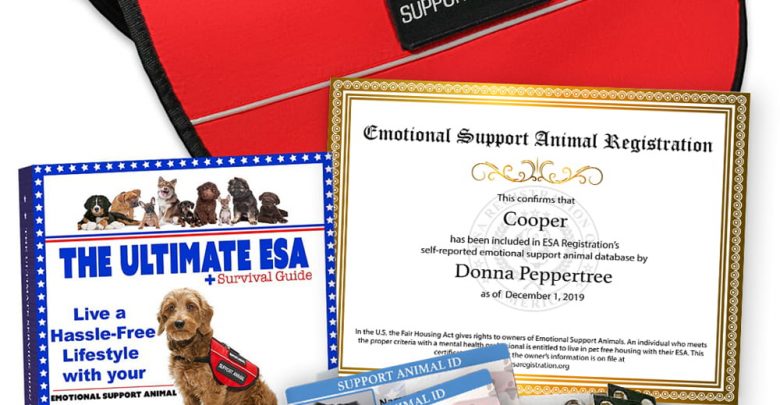 how do i get my pet registered as an emotional support animal